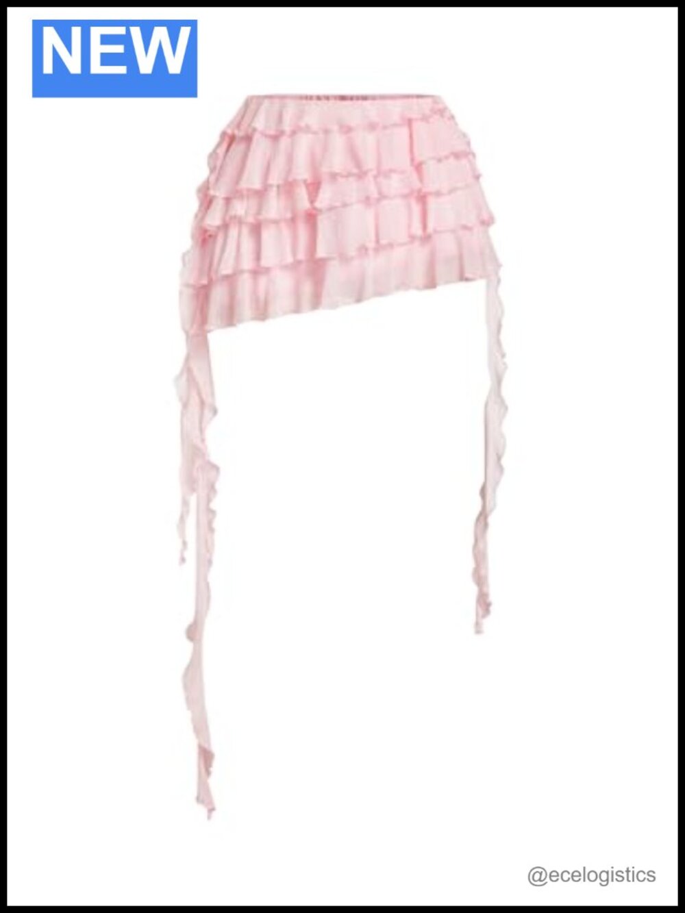 Y2K Ruffle A-Line Mini Skirt Coquette Outfits